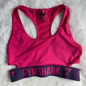 GYM SHARK Fuschia Pink Sports Bra